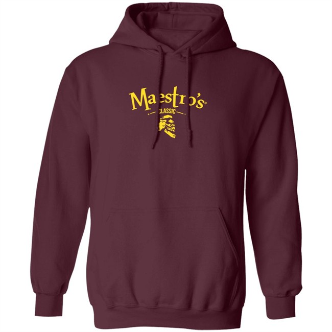 Maestro's Classic Black Gold Logo Tee Maestro's Classic Black Gold Logo Tee