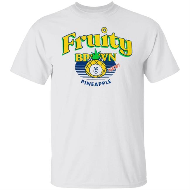Korapran Fruity Brown Pineapple Shirt