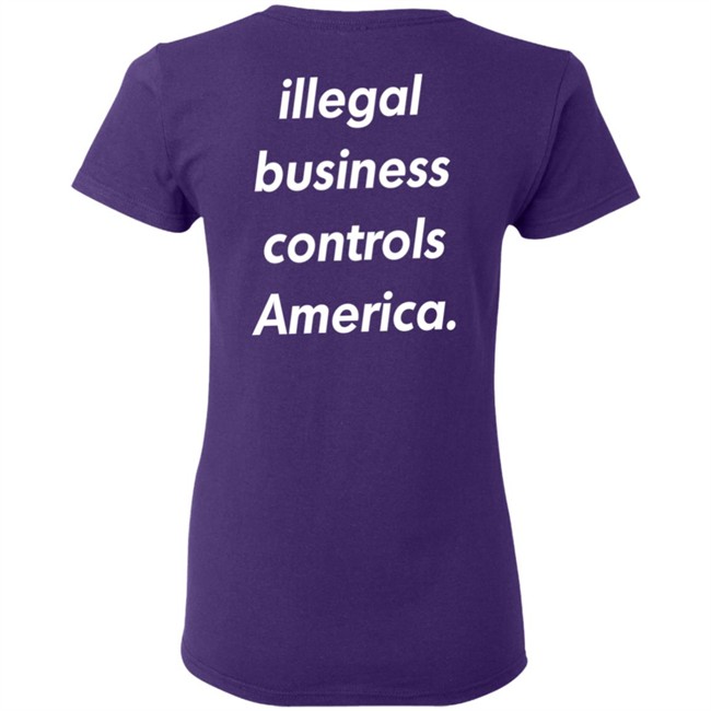 Illegal Business Controls America Hoodie Illegal Business Controls America Hoodie
