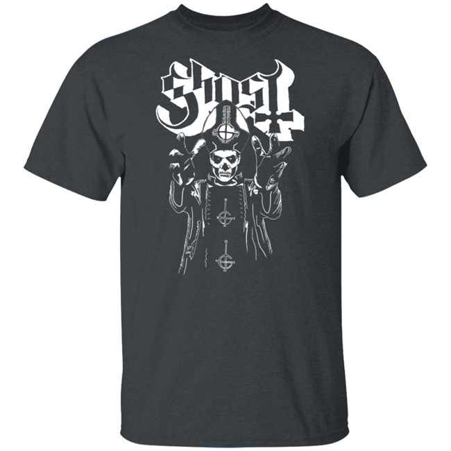 Global Merch Brooklynvegan Ghost Papa Wrath T Shirt Global Merch Brooklynvegan Ghost Papa Wrath T Shirt