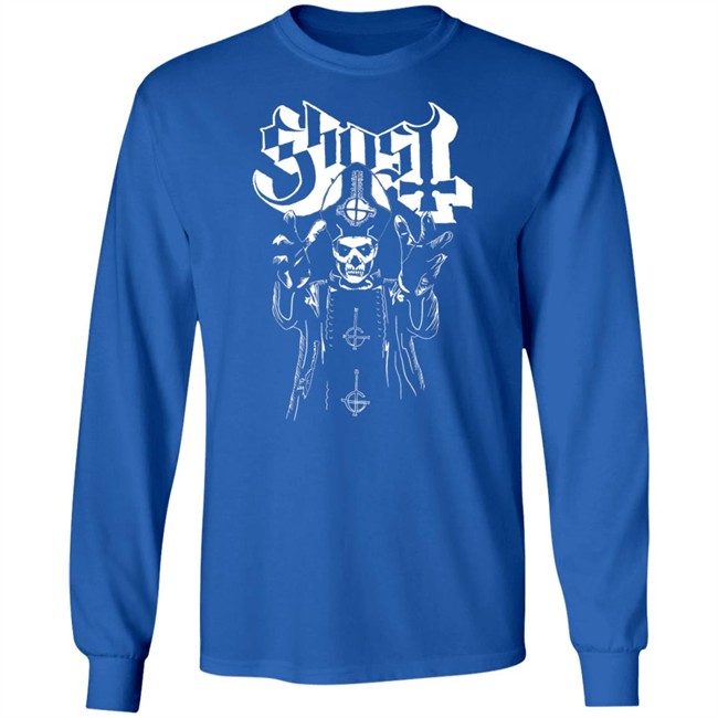 Global Merch Brooklynvegan Ghost Papa Wrath T Shirt Global Merch Brooklynvegan Ghost Papa Wrath T Shirt