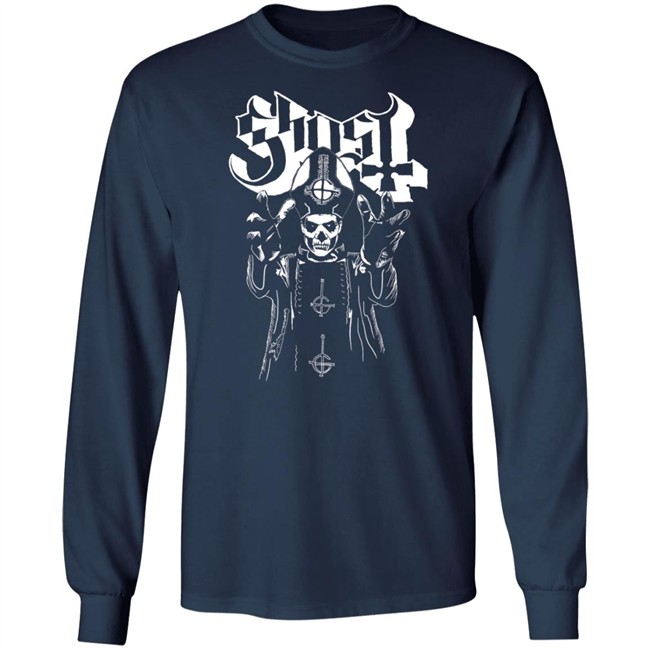 Global Merch Brooklynvegan Ghost Papa Wrath T Shirt Global Merch Brooklynvegan Ghost Papa Wrath T Shirt