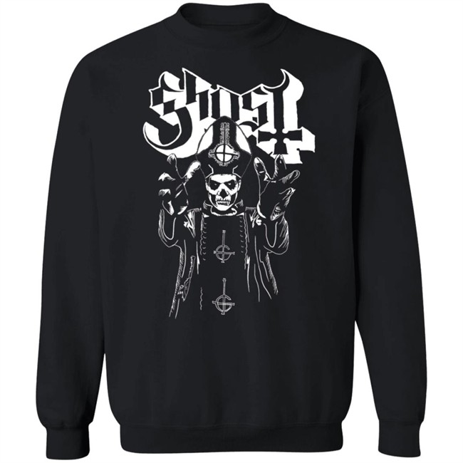 Global Merch Brooklynvegan Ghost Papa Wrath T Shirt Global Merch Brooklynvegan Ghost Papa Wrath T Shirt