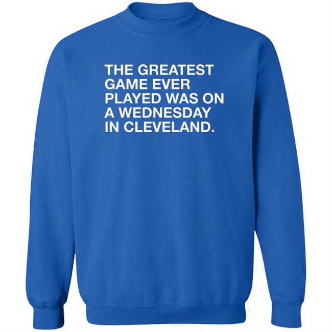 Obvious Shirts Merch The Greatest Game Ever Played Shirt Obvious Shirts Merch The Greatest Game Ever Played Shirt