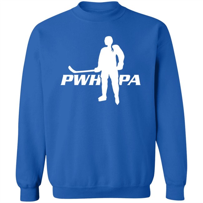 Pwhpa Logo Blue Hoodie Pwhpa Logo Blue Hoodie