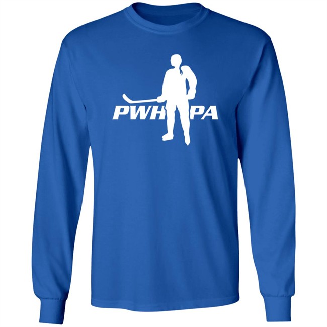 Pwhpa Logo Blue Hoodie Pwhpa Logo Blue Hoodie