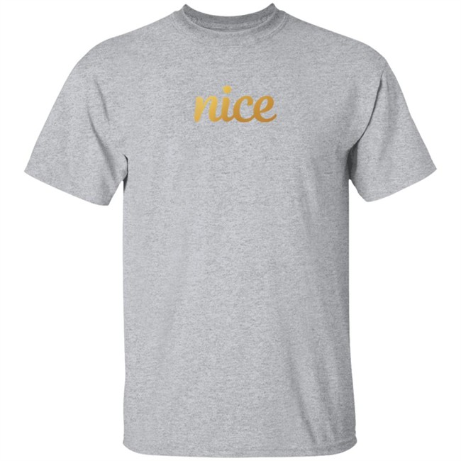Daltoosh Merch Nice Gold Foil T Shirt Daltoosh Merch Nice Gold Foil T Shirt