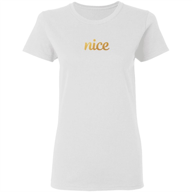 Daltoosh Merch Nice Gold Foil T Shirt Daltoosh Merch Nice Gold Foil T Shirt