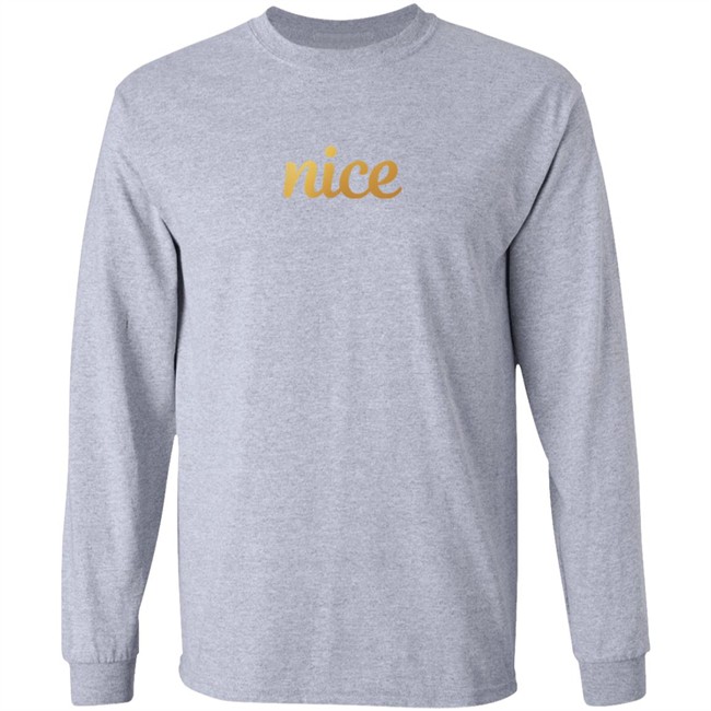 Daltoosh Merch Nice Gold Foil T Shirt Daltoosh Merch Nice Gold Foil T Shirt