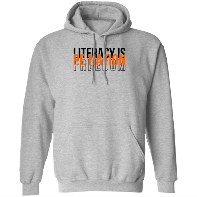 PE Nation Literacy Is Freedom T Shirt Lauren Phillips PE Nation Literacy Is Freedom T Shirt Lauren Phillips