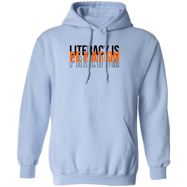 PE Nation Literacy Is Freedom T Shirt Lauren Phillips PE Nation Literacy Is Freedom T Shirt Lauren Phillips