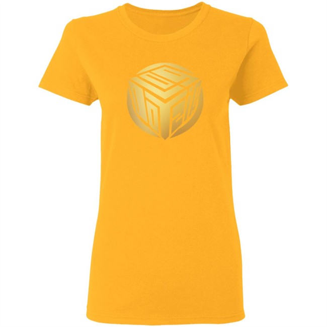 Logdotzip Merch Logdotzip Gold Foil Shirt Logdotzip Merch Logdotzip Gold Foil Shirt