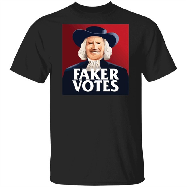 Flag And Cross Merch Faker Votes T Shirt