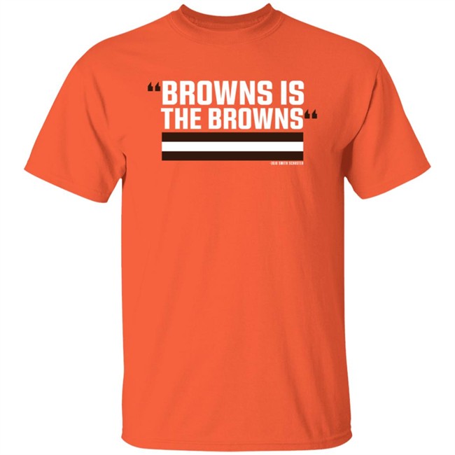 Barstool Sports Browns Is The Browns Juju Smith Schuster Tee Shirt