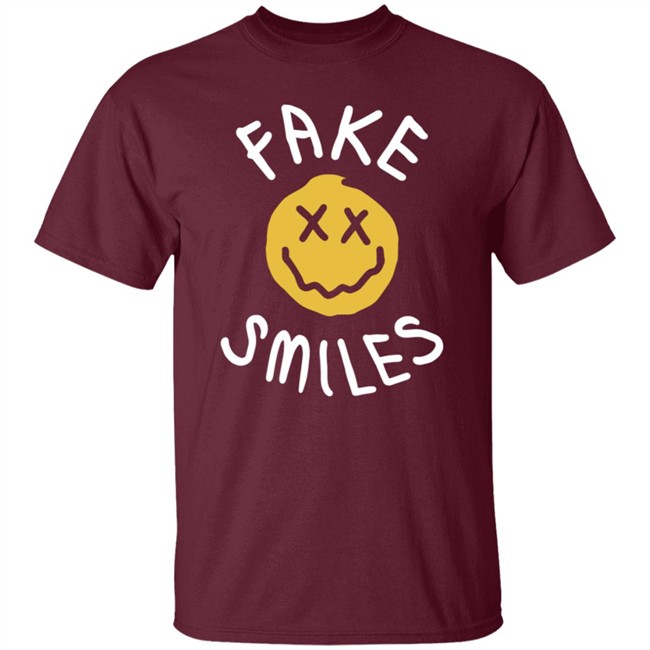 Phora Merch Fake Smiles Face Shirt Phora Merch Fake Smiles Face Shirt