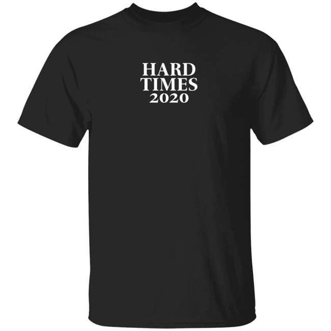 Paramore Merch Hard Times Black Shirt