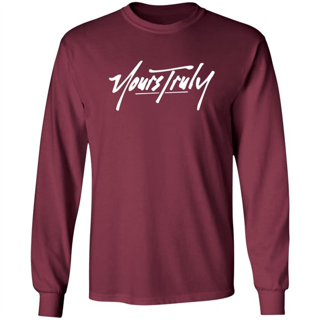 Phora Merch Yours Truly Logo Tee Shirt Phora Merch Yours Truly Logo Tee Shirt