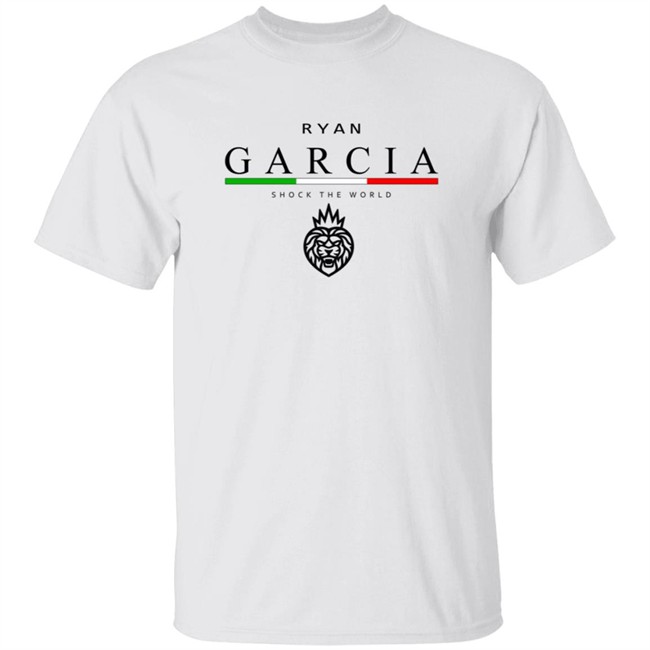 Ryan Garcia Merch The Heritage Collection Shirts Shock The World