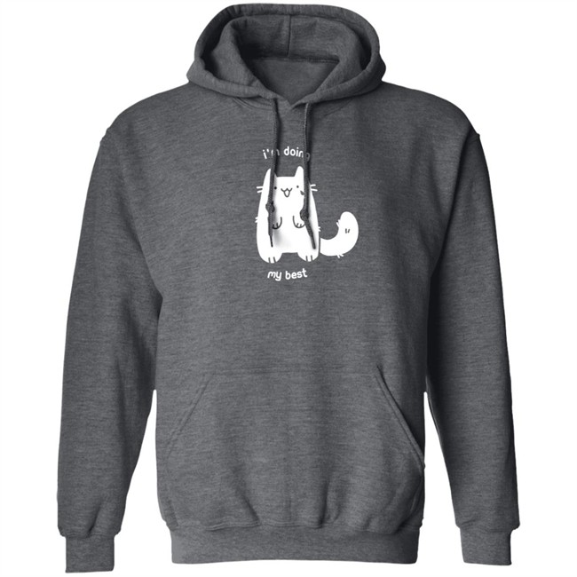 Crowlines Merch I'm Doing My Best Crying Cat T Shirt Crowlines Merch I'm Doing My Best Crying Cat T Shirt