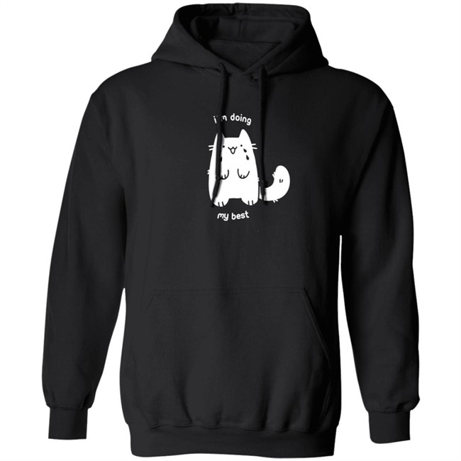 Crowlines Merch I'm Doing My Best Crying Cat T Shirt Crowlines Merch I'm Doing My Best Crying Cat T Shirt