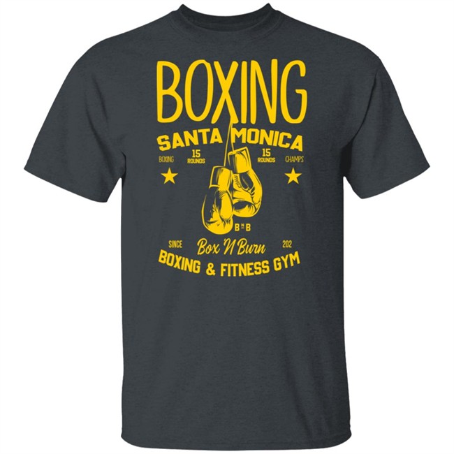 Boxing Santa Monica T Shirt Frank Grillo