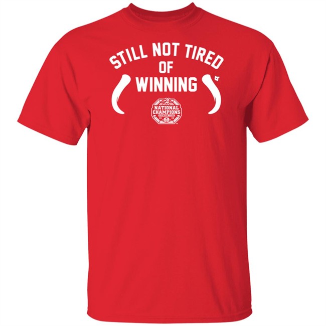 Jaguar Shirt Alabama Football Still Not Tired Of Winning T Shirt