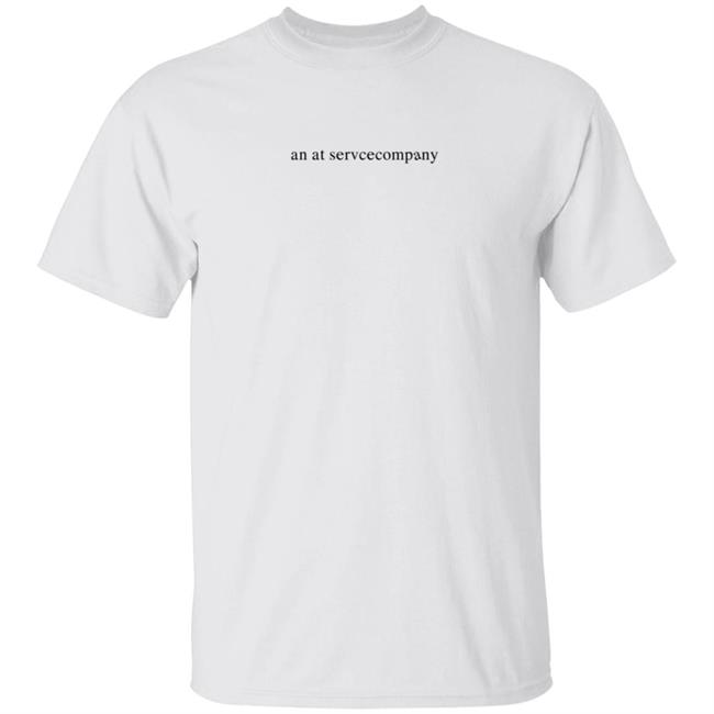 Pglang Merch Kendrick Lamar An At Service Company T Shirt
