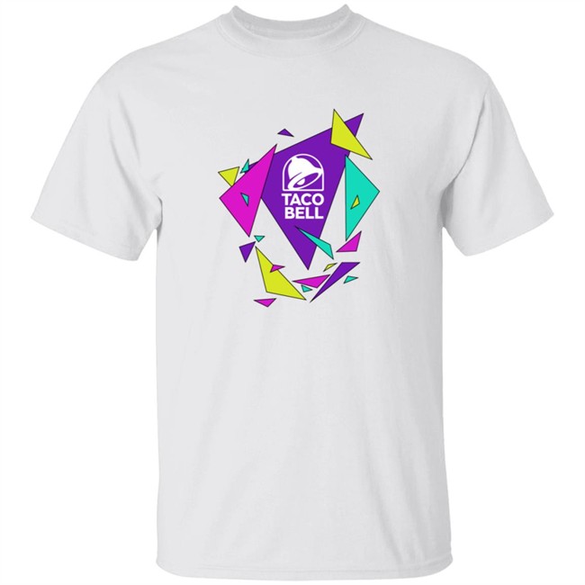 Taco Bell Ta Co Shop Gavin Dempsey Taco Bell Geometric Logo Shirt