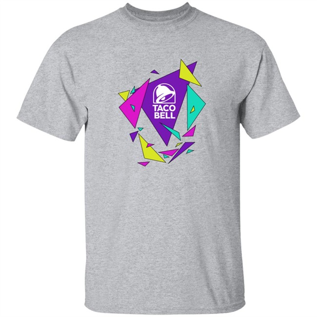 Taco Bell Ta Co Shop Gavin Dempsey Taco Bell Geometric Logo Shirt Taco Bell Ta Co Shop Gavin Dempsey Taco Bell Geometric Logo Shirt