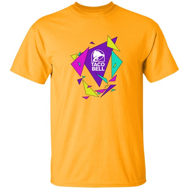 Taco Bell Ta Co Shop Gavin Dempsey Taco Bell Geometric Logo Shirt Taco Bell Ta Co Shop Gavin Dempsey Taco Bell Geometric Logo Shirt