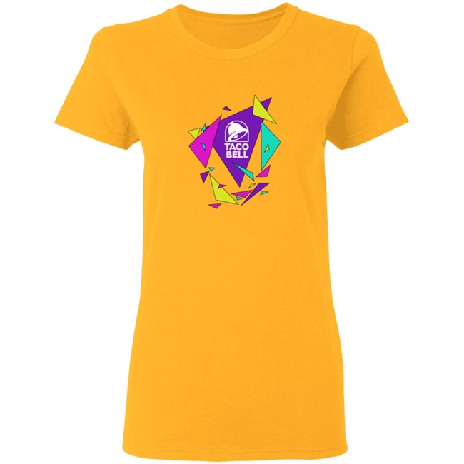 Taco Bell Ta Co Shop Gavin Dempsey Taco Bell Geometric Logo Shirt Taco Bell Ta Co Shop Gavin Dempsey Taco Bell Geometric Logo Shirt