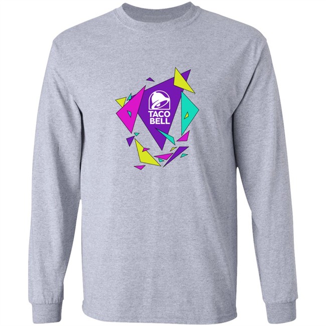 Taco Bell Ta Co Shop Gavin Dempsey Taco Bell Geometric Logo Shirt Taco Bell Ta Co Shop Gavin Dempsey Taco Bell Geometric Logo Shirt