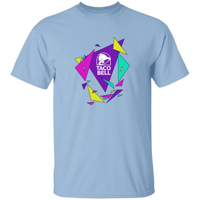 Taco Bell Ta Co Shop Gavin Dempsey Taco Bell Geometric Logo Shirt Taco Bell Ta Co Shop Gavin Dempsey Taco Bell Geometric Logo Shirt