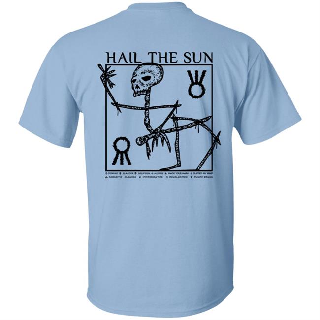 Hail The Sun Merch Sigil Ice Blue Long Sleeve T Shirt Hail The Sun Merch Sigil Ice Blue Long Sleeve T Shirt