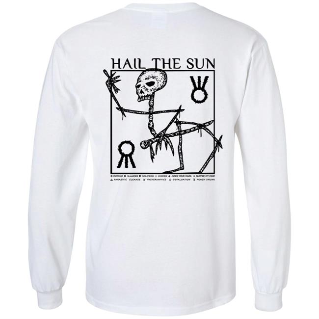 Hail The Sun Merch Sigil Ice Blue Long Sleeve T Shirt Hail The Sun Merch Sigil Ice Blue Long Sleeve T Shirt