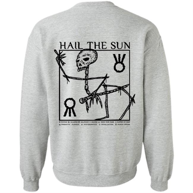 Hail The Sun Merch Sigil Ice Blue Long Sleeve T Shirt Hail The Sun Merch Sigil Ice Blue Long Sleeve T Shirt