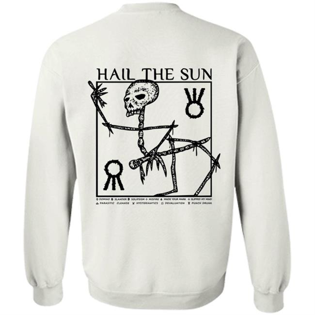Hail The Sun Merch Sigil Ice Blue Long Sleeve T Shirt Hail The Sun Merch Sigil Ice Blue Long Sleeve T Shirt