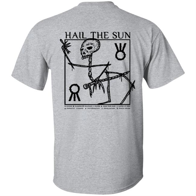 Hail The Sun Merch Sigil Ice Blue Long Sleeve T Shirt Hail The Sun Merch Sigil Ice Blue Long Sleeve T Shirt