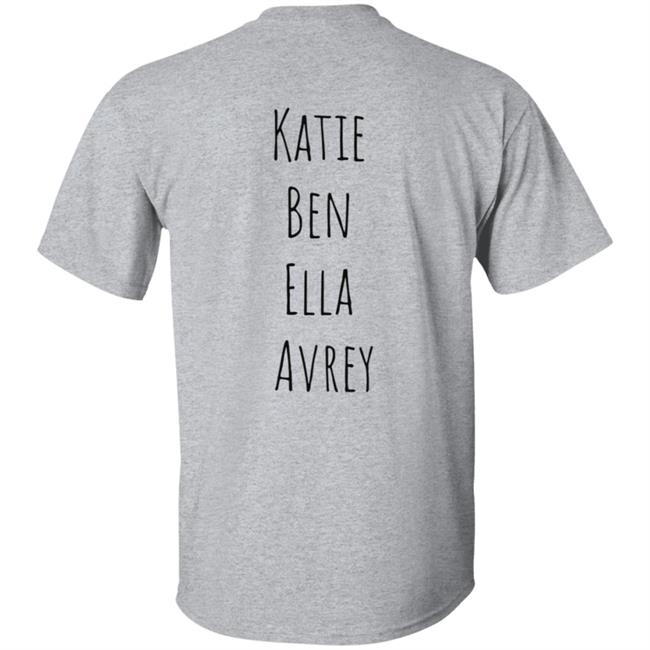 Kbandbaby Merch Kbandbaby Katie Ben Ella Avrey Tee Shirt Kbandbaby Merch Kbandbaby Katie Ben Ella Avrey Tee Shirt