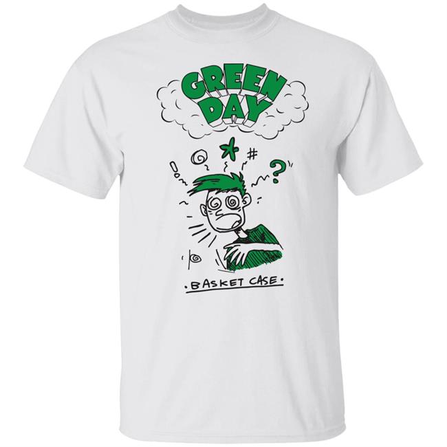 WDJam Green Day Dookie Basket Case Doodle Shirt