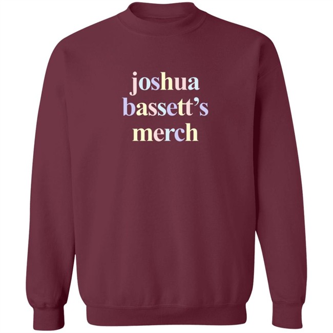 Joshua Bassett's Merch Logo Black Shirt Hoodie Joshua Bassett's Merch Logo Black Shirt Hoodie