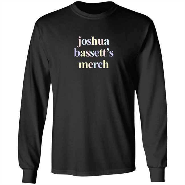 Joshua Bassett's Merch Logo Black Shirt Hoodie Joshua Bassett's Merch Logo Black Shirt Hoodie