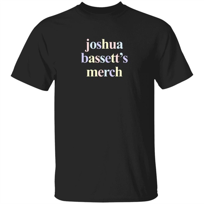 Joshua Bassett's Merch Logo Black Shirt Hoodie