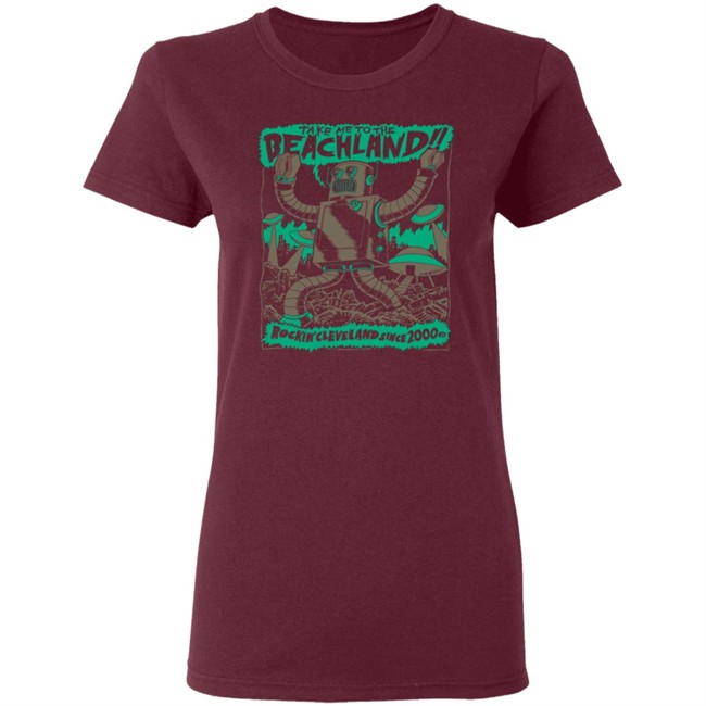 Beachlandballroom Beachland Robot T Shirt Beachlandballroom Beachland Robot T Shirt