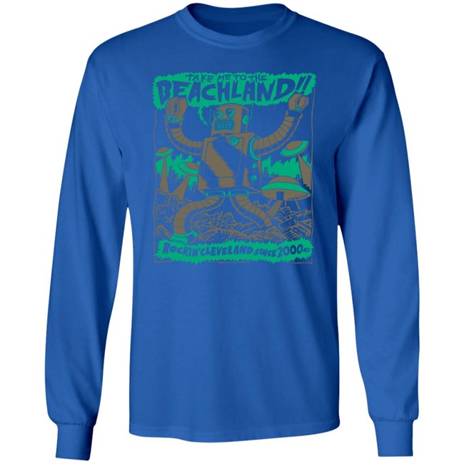 Beachlandballroom Beachland Robot T Shirt Beachlandballroom Beachland Robot T Shirt
