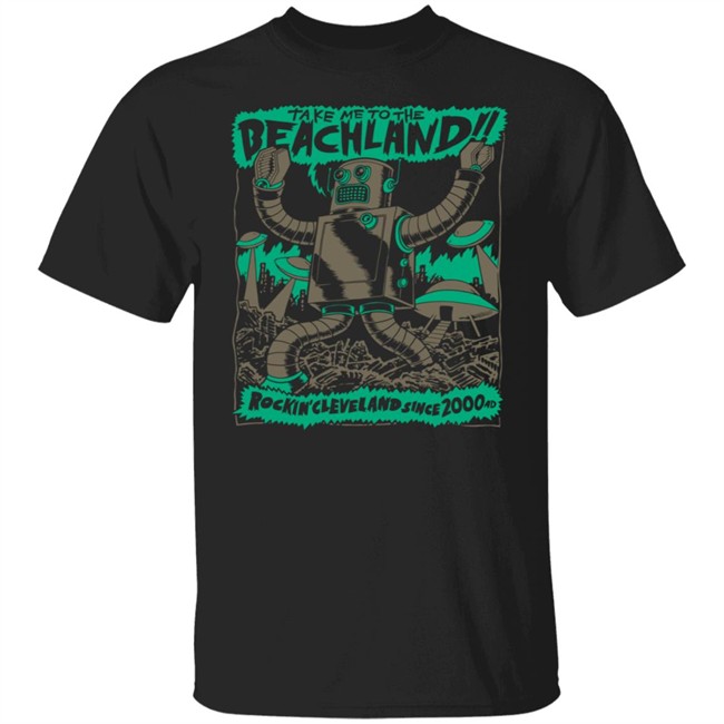 Beachlandballroom Beachland Robot T Shirt Beachlandballroom Beachland Robot T Shirt