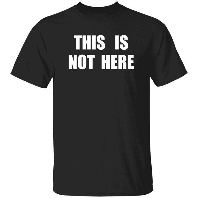 This Is Not Here Worn By John Lennon Tee Shirt