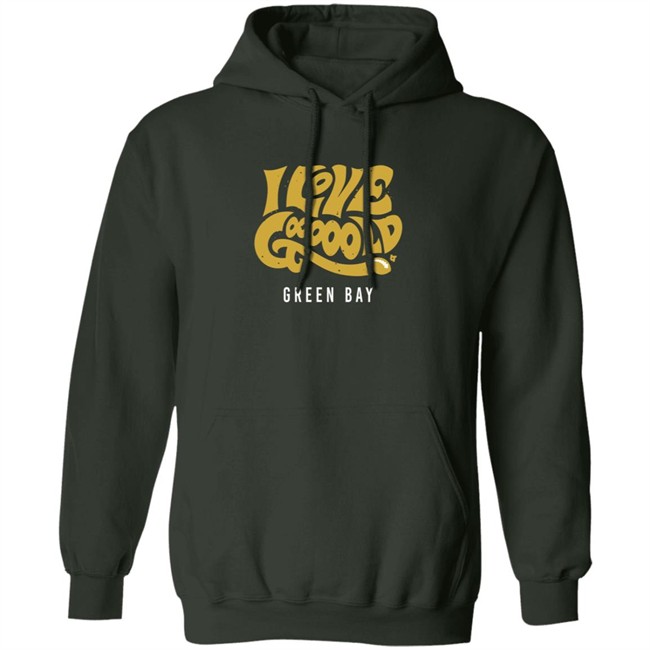 I Love Gooooold Green Bay Breatkingt T Shirt I Love Gooooold Green Bay Breatkingt T Shirt
