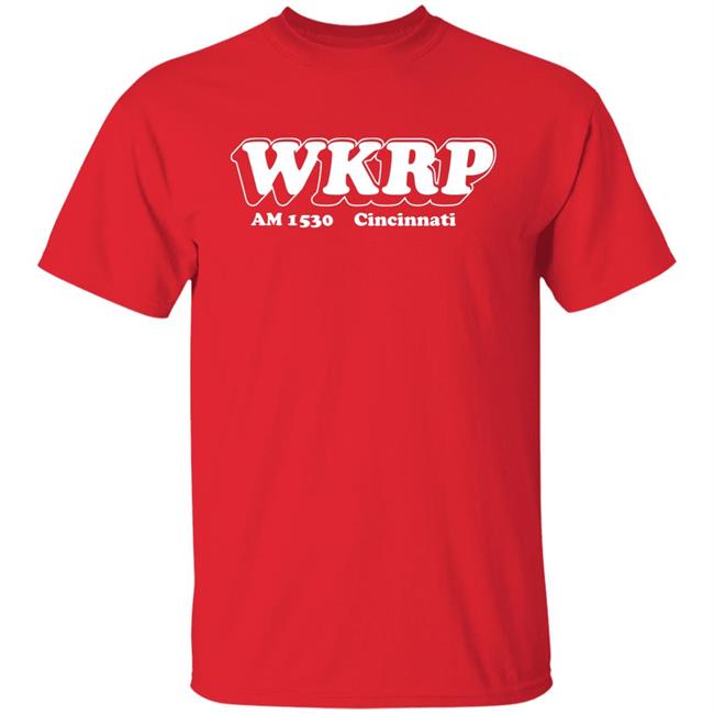 WKRP Tee Am 1530 Cincinnati Shirt Super70s Sports Store Merch