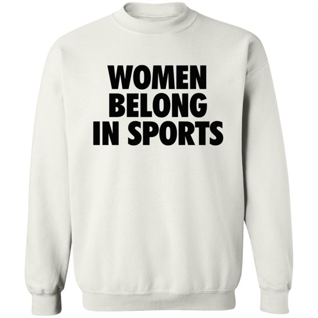 Jomboymedia Women Belong In Sports Hoodie Coach Trev T Shirt Jomboymedia Women Belong In Sports Hoodie Coach Trev T Shirt